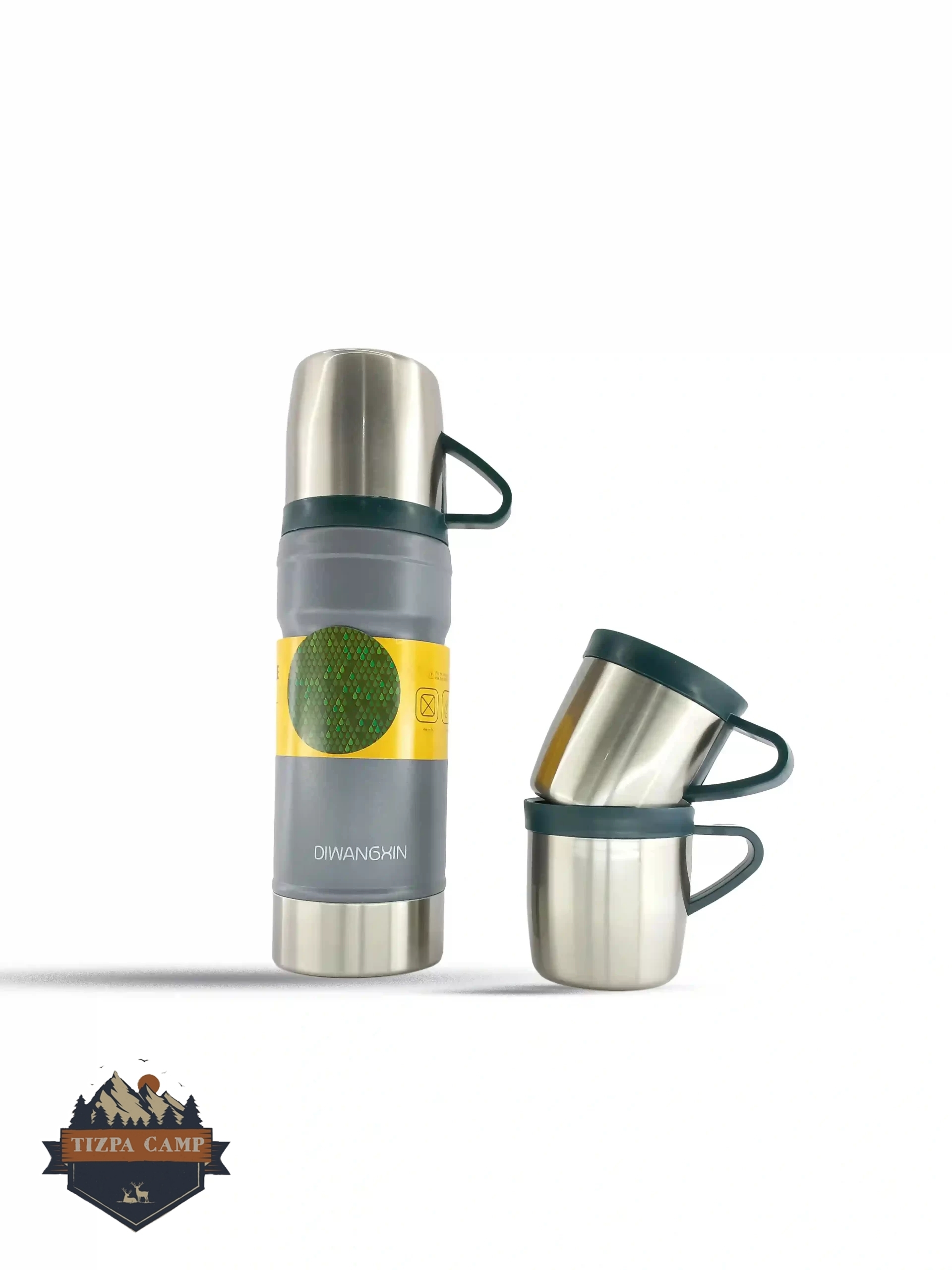 فلاسک 680 میلی لیترVACUUM FLASK SET - تیزپا کمپ